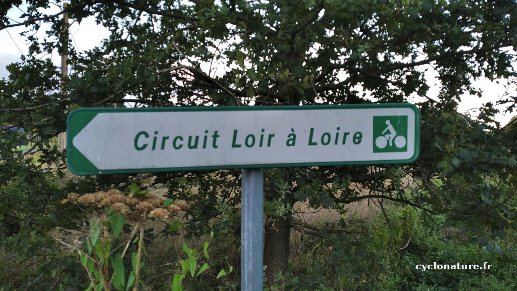 Circuit vélo Loir à Loire