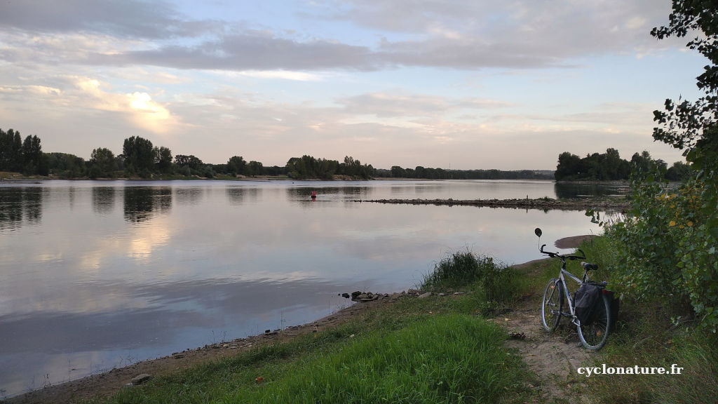Sortie vélo sur les bords de Loire à Bouchemaine
