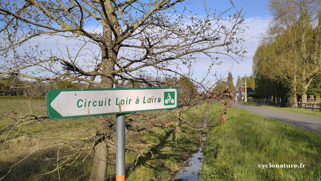 Circuit vélo du Loir à Loire