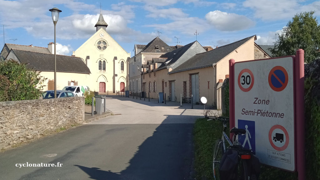 Randonnée à vélo à Saint Martin du Fouilloux