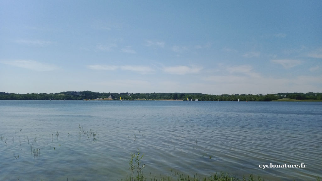 Le lac de Maine à Angers