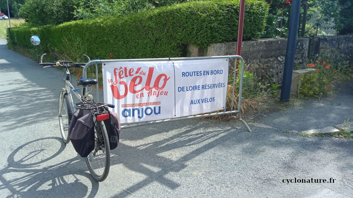 La fête du vélo en Anjou à la Daguenière