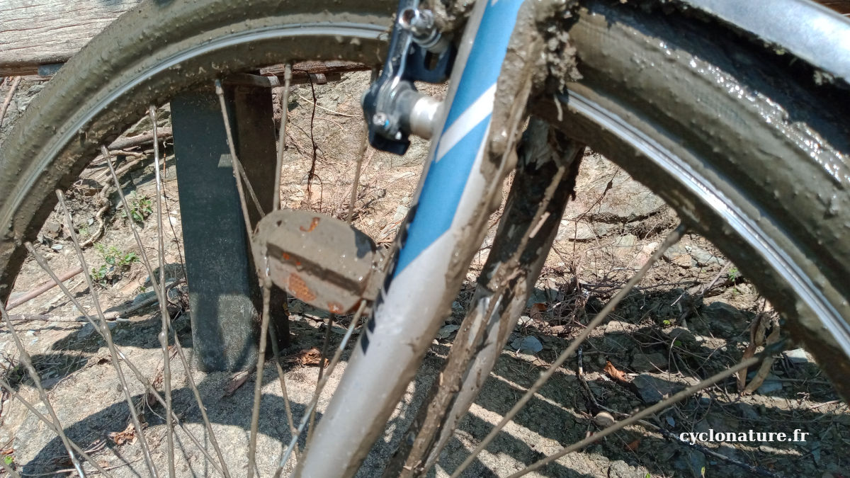 Balade à vélo dans la gadoue