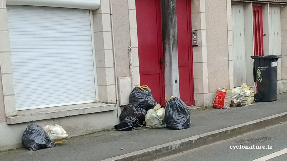 Angers: Stop aux poubelles sur les trottoirs