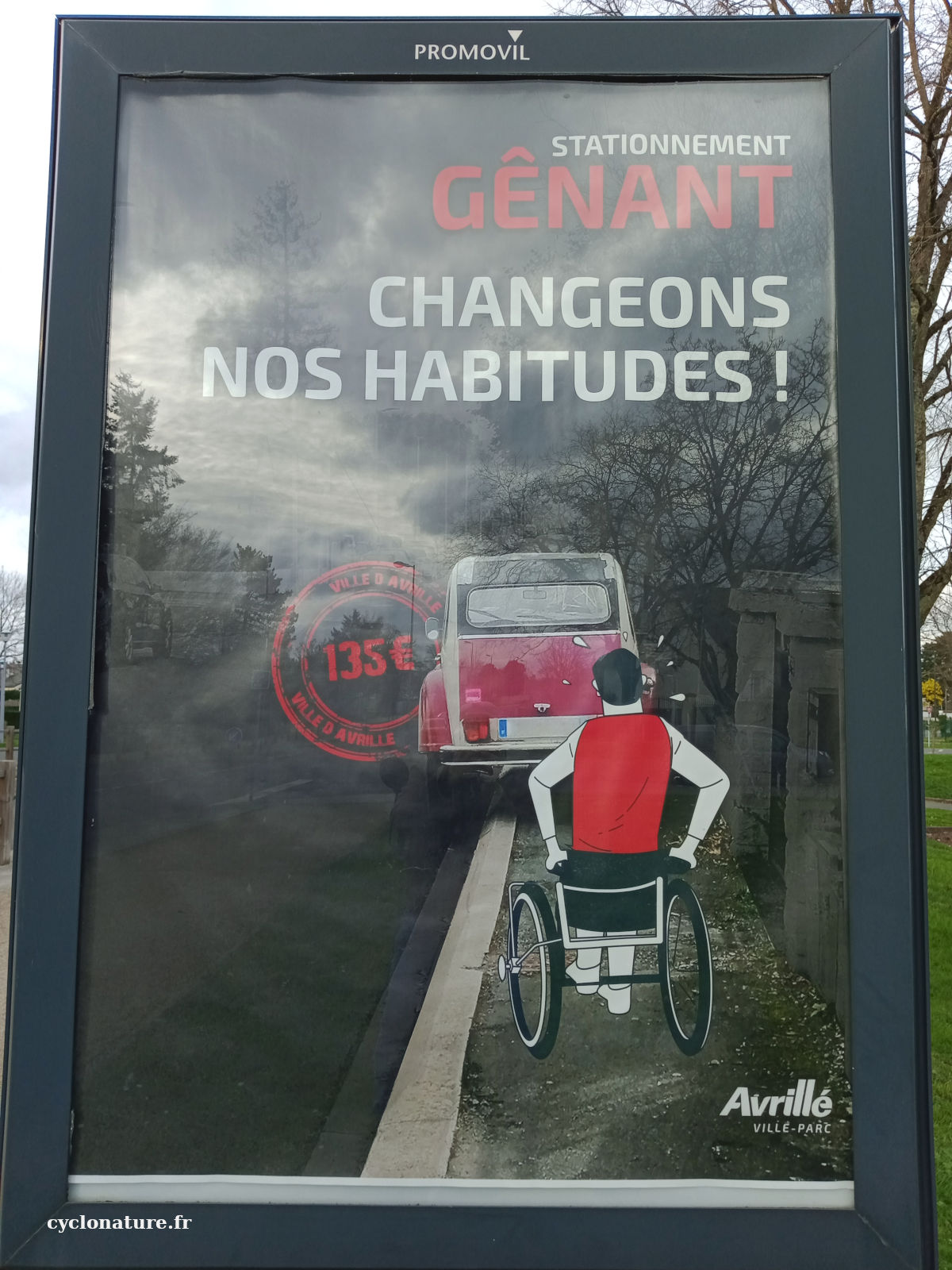 Avrillé: Campagne d’affichage anti GCUM