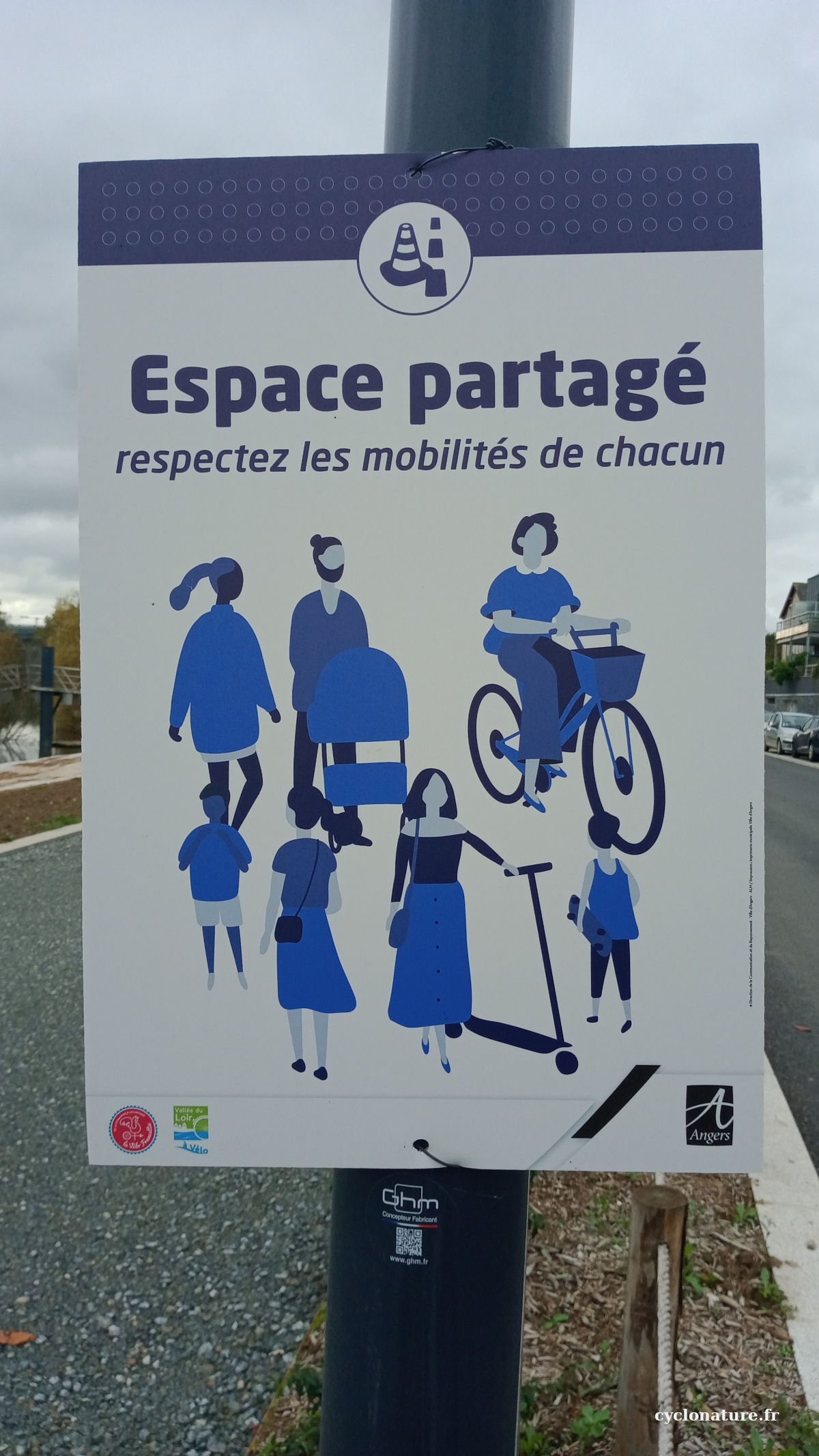 Les espaces partagés, une future source de conflits entre piétons et cyclistes