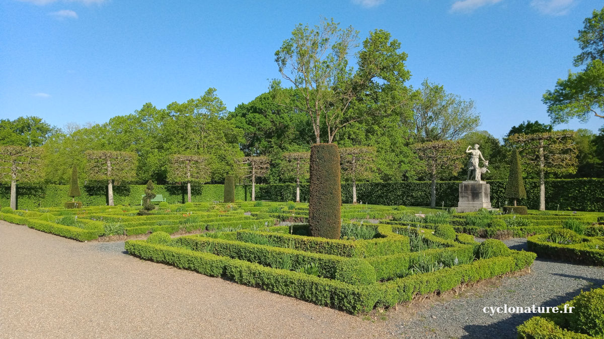 Le parc du Château de Pignerolle à Saint Barthélemy d'Anjou
