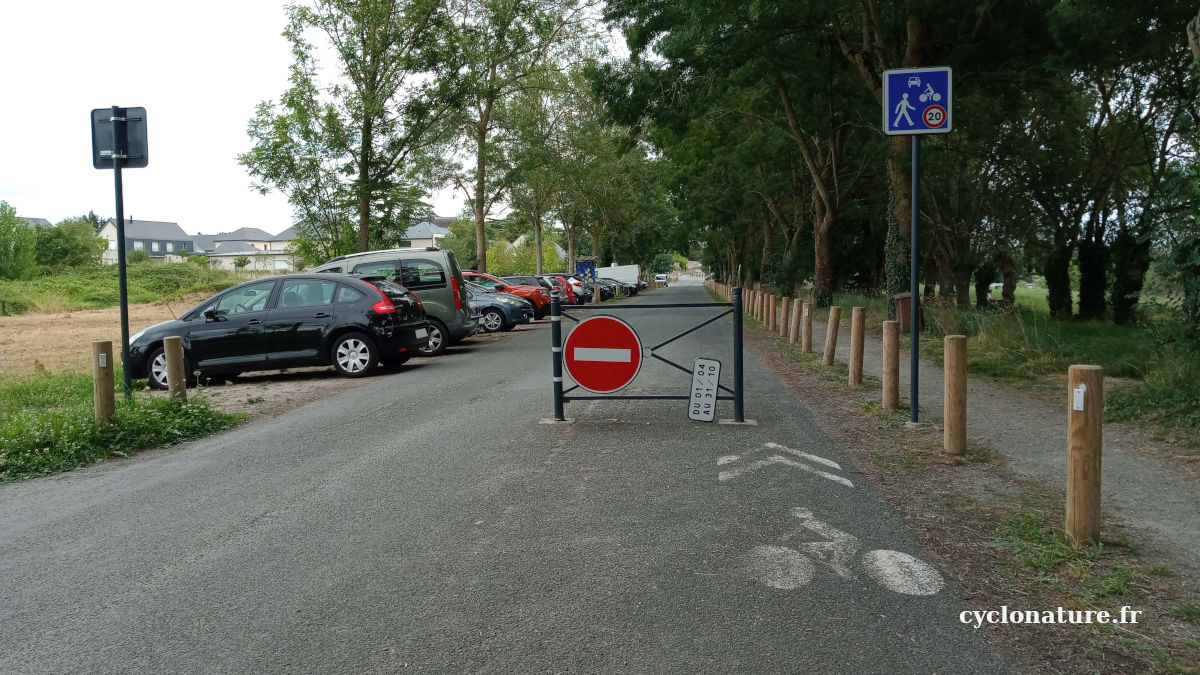 Sainte Gemmes sur Loire - Le gag du jour