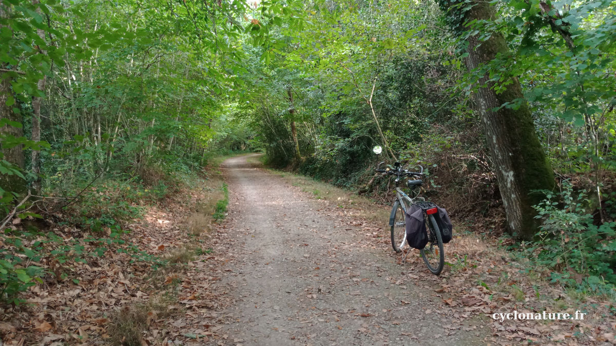 A vélo dans le plus bel endroit nature de Beaucouzé