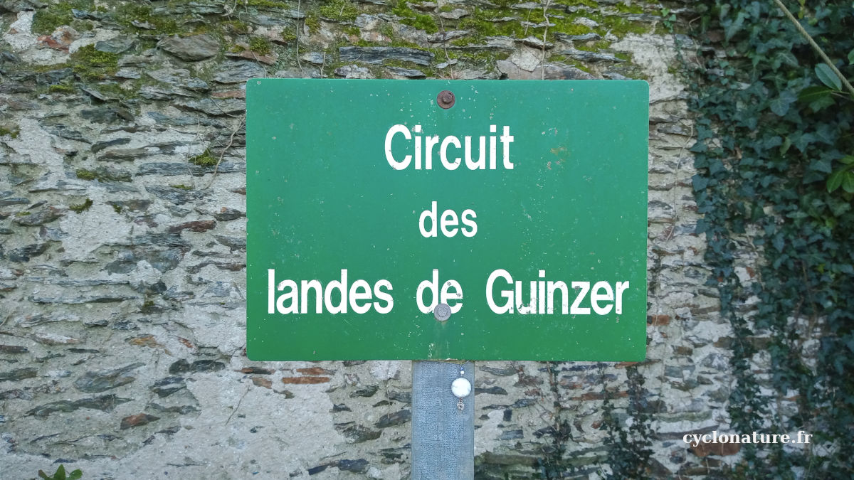 A vélo dans les Landes de Guinzer entre Bouchemaine et Beaucouzé