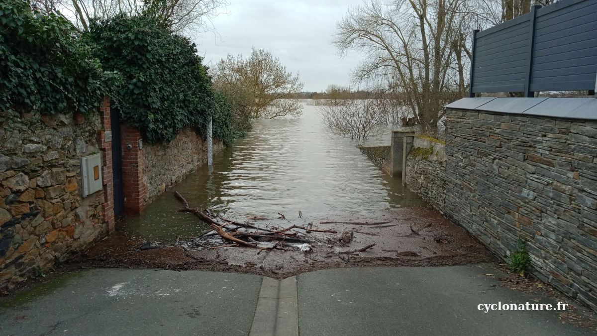 Rue des Pêcheurs à Ecouflant