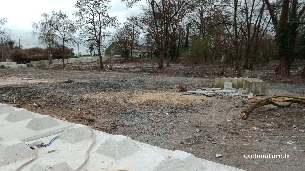 Le nettoyage du parking est fini