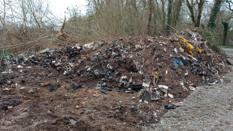 Le jour de la découverte du dépôt sauvage des Ponts de Cé