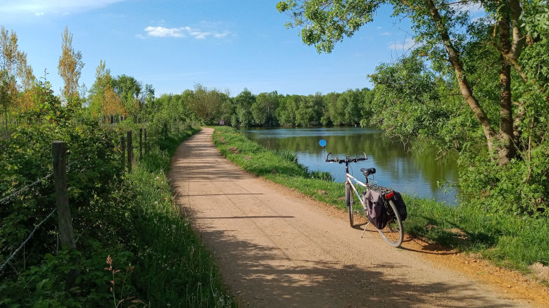 Balade à vélo sur la plus belle véloroute des environs d'Angers