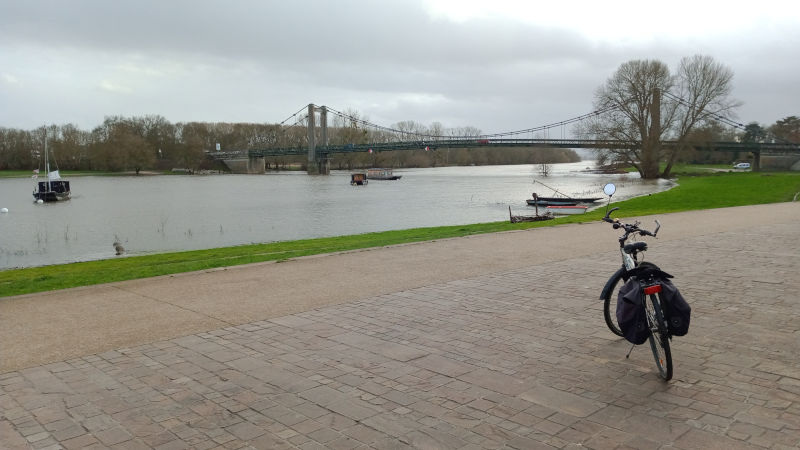 Balade à vélo à Bouchemaine