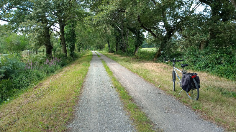 Parcours vélo autour d'Angers