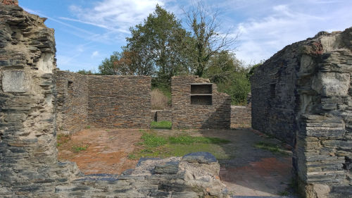 Favereaux le village en ruines des Ardoisières de Trélazé