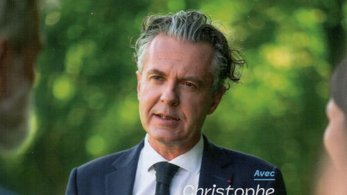 Christophe Béchu Maire d'Angers