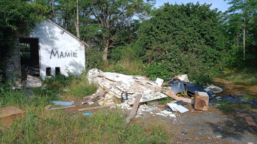 Dépôt sauvage à Trélazé