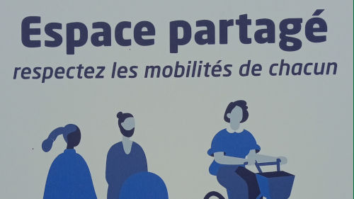 Les espaces partagés, une future source de conflits entre piétons et cyclistes