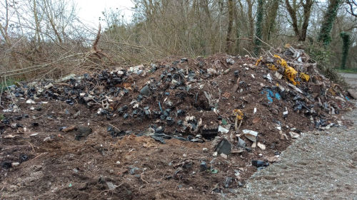 Le jour de la découverte du dépôt sauvage des Ponts de Cé