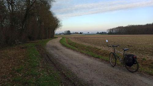 Balade à vélo au Plessis Grammoire