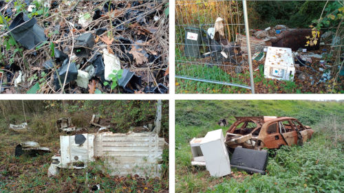 Ras-le-bol des dépôts sauvages croisés sur notre route