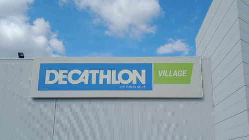 Parcours vélo jusqu'au Decathlon des Ponts de Cé