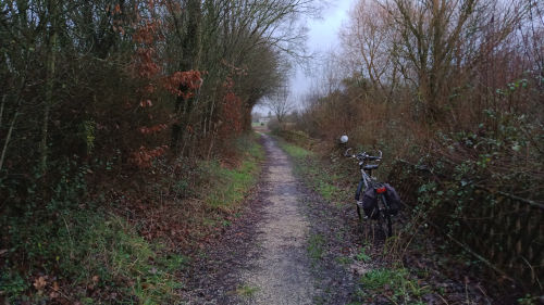 A vélo en campagne