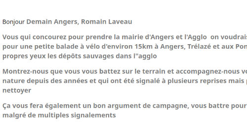 Dépôts sauvage, l'invitation à Romain Laveau