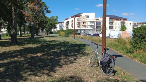 Parcours vélo Avrillé / Montreuil-Juigné / Angers
